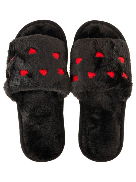 Plüsch Pantoffeln "Herz"