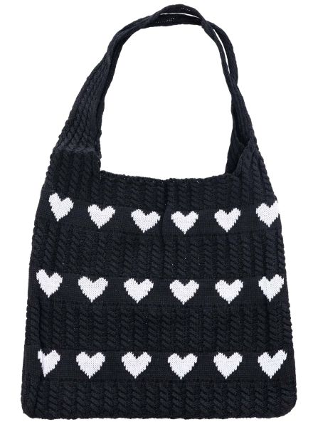 Häkeltasche "Kleine Herzen"