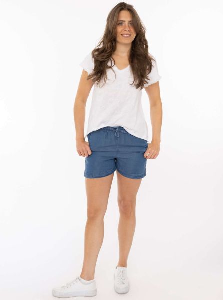 Shorts aus Lyocell