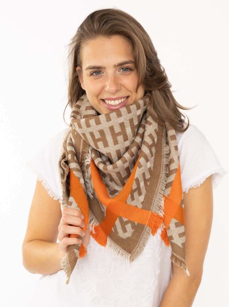 Viereckstuch "H-Muster"