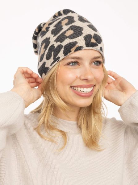 100% Cashmere Beanie "Leo"