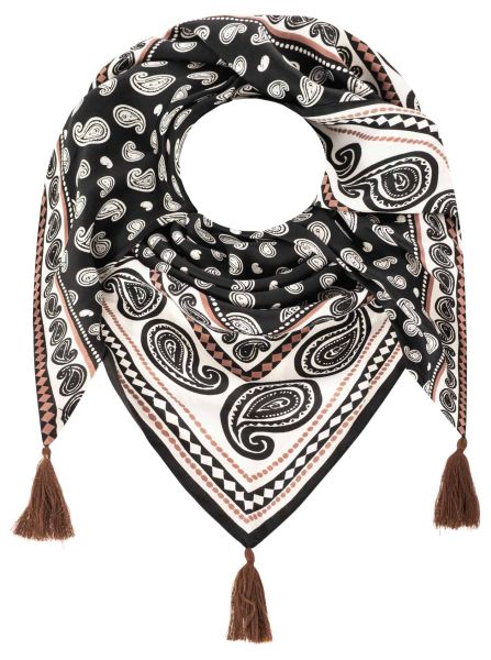 Dreieckstuch Organic Bamboo "Geomteric Paisley"