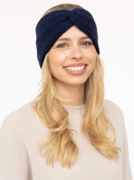 100% Cashmere Stirnband "Rippe"
