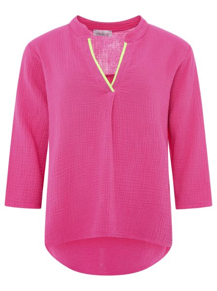 Bluse Musselin "Neon Kante"