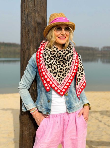 Dreieckstuch BW "Strandpink Leo"