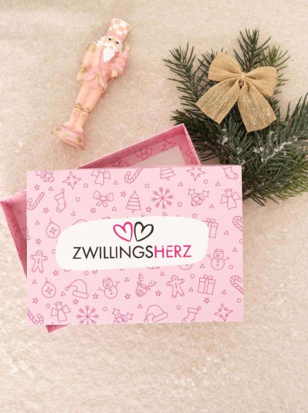 Geschenkbox "Zwillingsherz"