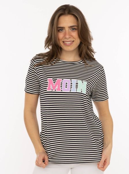 T-Shirt Streifen "Anker Moin"