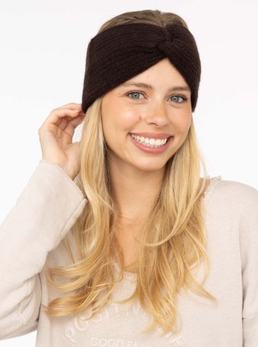 100% Kaschmir Stirnband "Rippe"