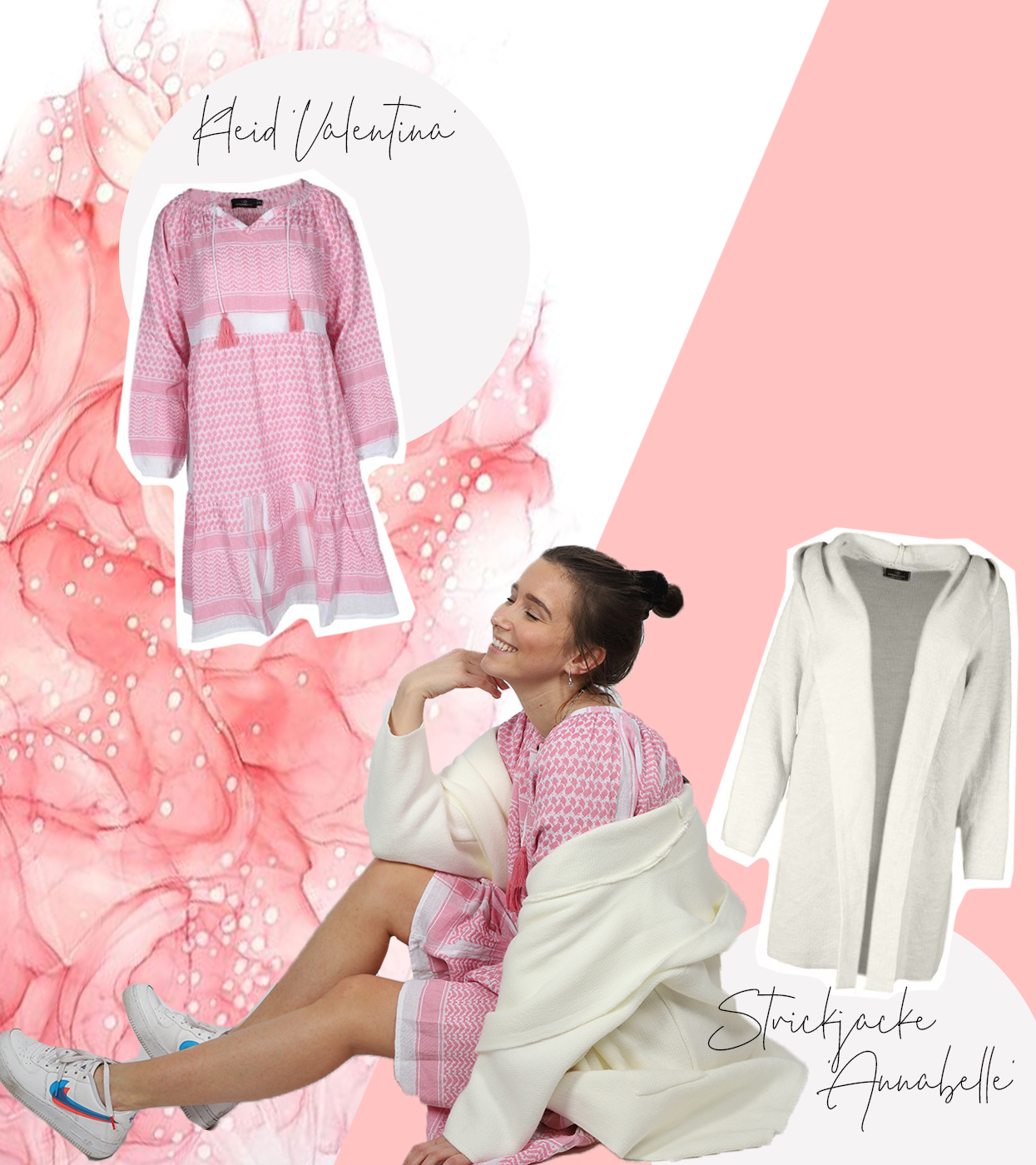 Ton in Pali-Kleid Ton Zwillingsherz & | Dein - deinem farbliche mit für Highlights Blog Damenmode | Onlineshop Accessoires - setze