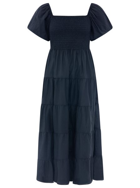 Maxikleid BW "Puffärmel"