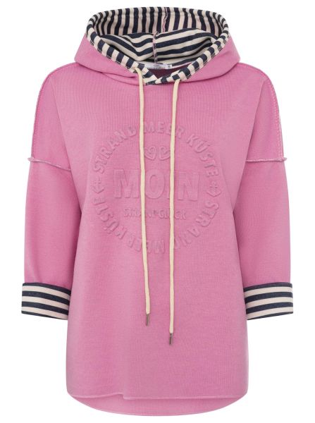 Doubleface Hoodie "Moin & Streifen"