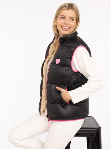 Steppweste kurz "Teddy Wendbar"