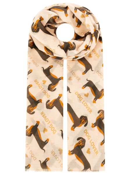 Tuch Viskose Mix "Dog Lover"