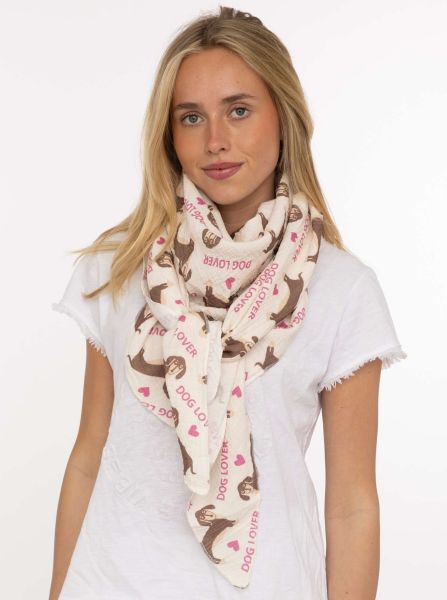 Dreieckstuch Musselin "Dog Lover"