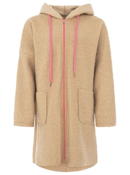 Oversize Teddy Mantel "Neon"