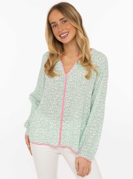 Bluse "Wilder Leo"