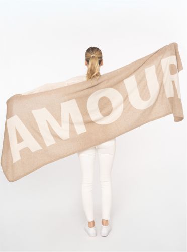 100% XXL Kaschmir Schal "Amour"