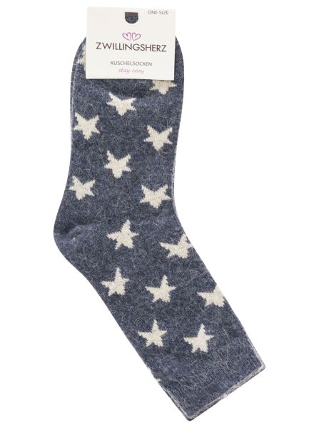 Kuschelsocken "Sterne"