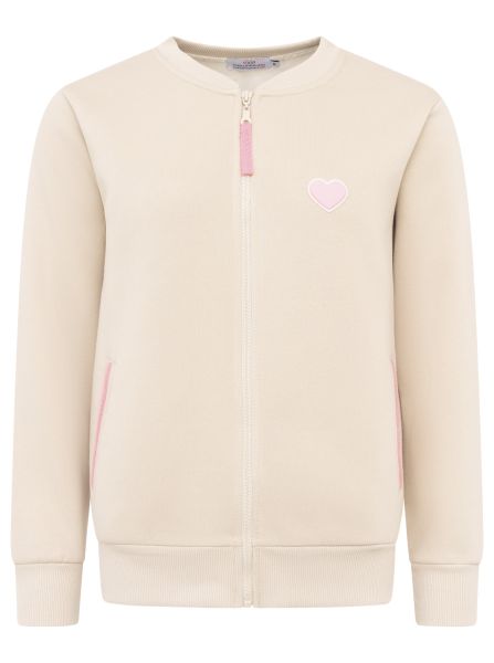 Sweatbomberjacke "Love Happiness"