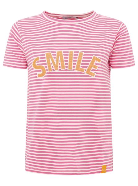 T-Shirt "Streifen & Smile"