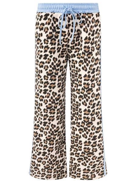 Lounge Hose "Leo mit Kontrastbund"