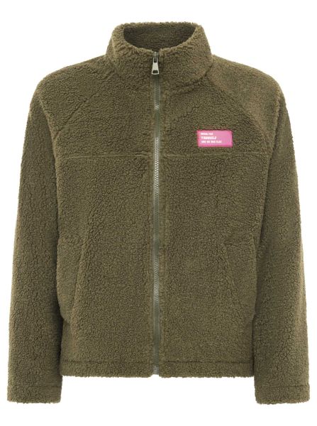 Teddyfleece Jacke "Dress"