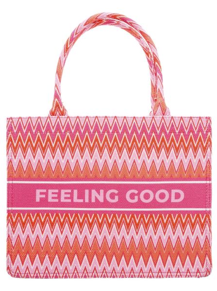 Tote Shopper Bag "Zickzack Feeling Good"