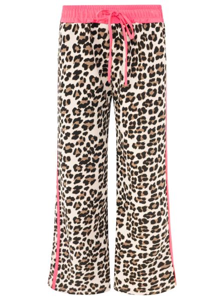 Lounge Hose "Leo mit Kontrastbund"