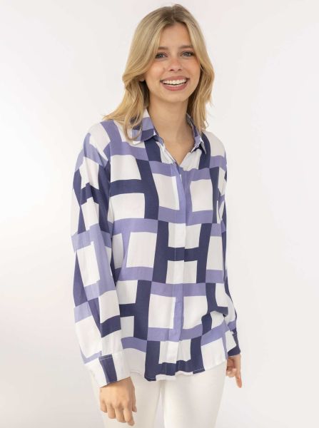 Bluse "Geometric H"
