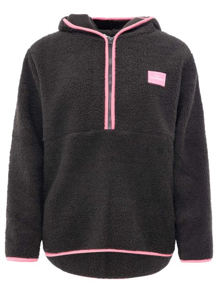 Teddyhoodie mit Zipper "Zwillingsherz"