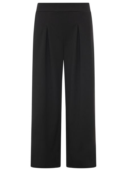 Oversize Stoffhose "Bundfalte"