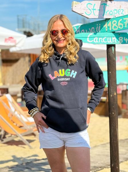 Hoodie "Laugh Everyday"