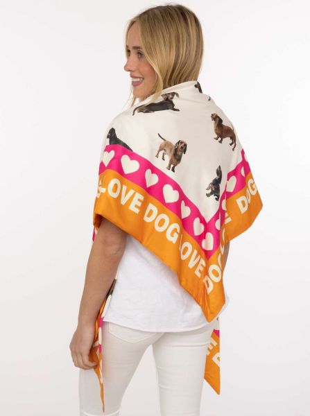Dreieckstuch "Dog Love"