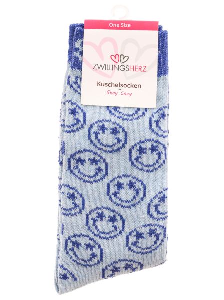 Kuschelsocken "Multi Smile"