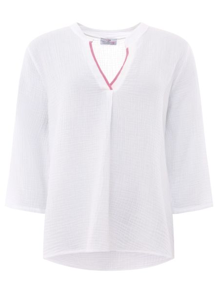 Bluse Musselin "Neon Kante"