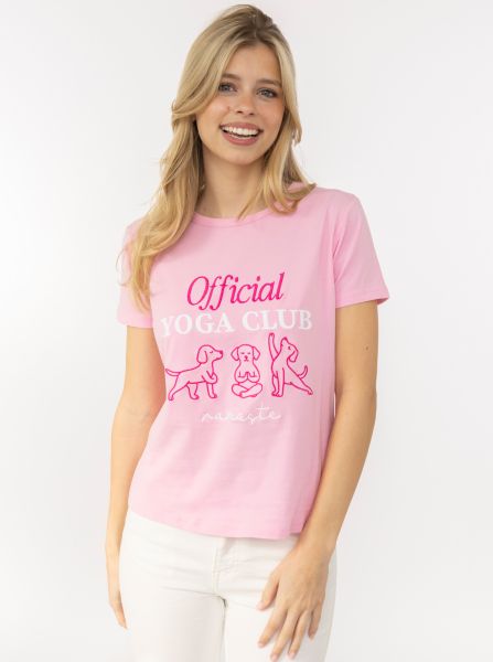 T-Shirt BW "Yoga Club"