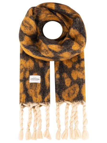 XXL Winterschal "Leo & Tassel"