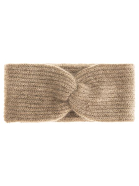 100% Kaschmir Stirnband "Rippe"