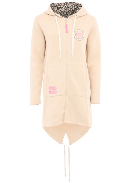 Hoodiemantel "Wild Strong Free"