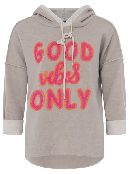 Hoodie Doubleface "Good Vibes Only"