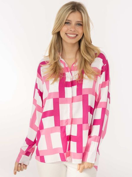 Bluse "Geometric H"