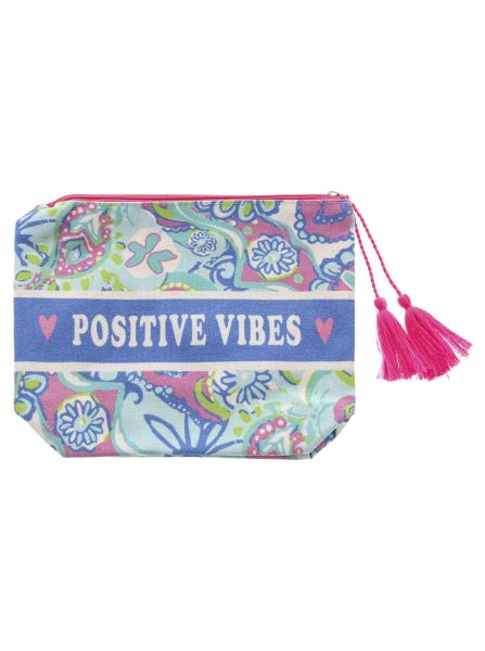 Kosmetiktasche "Positive Vibes"