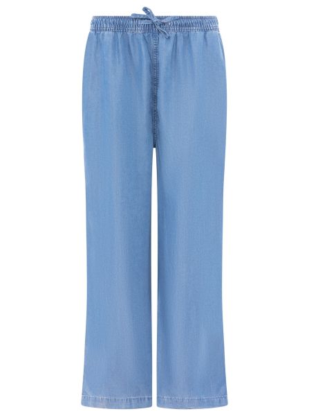 Weite Hose aus Lyocell