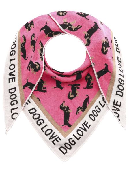 Dreieckstuch BW "Süßer Dackel"