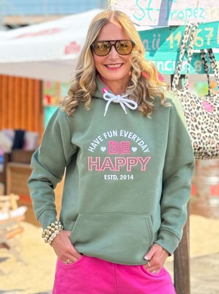 Hoodie "Be Happy"
