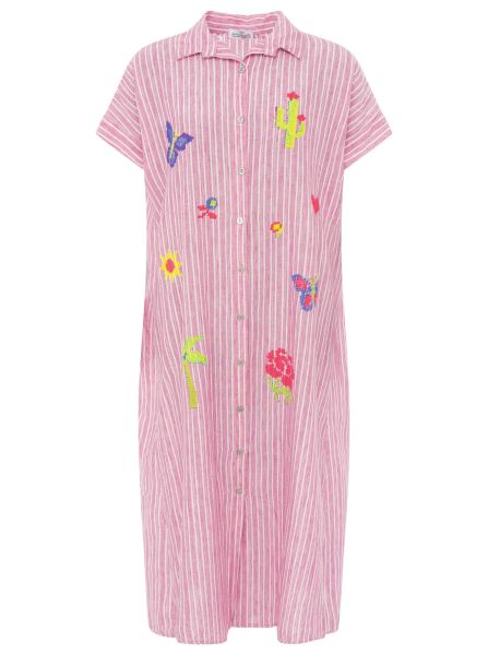 XXL Tunika Leinen Mix "Summer & Sun"