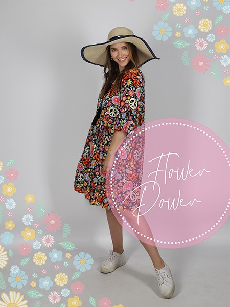 Blumenprint richtig stylen! | Accessoires Zwillingsherz Dein & Onlineshop für - Damenmode