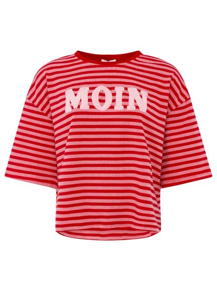 Oversize Shirt "MOIN Streifen"