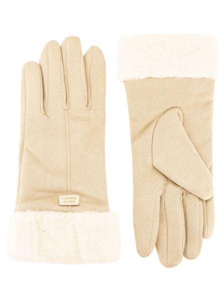 Handschuhe "Plüsch & Uni"