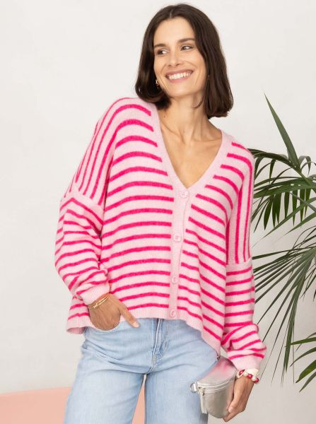 Cardigan "Streifen"
